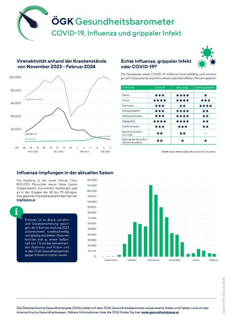 Infografik Gesundheitsbarometer Schlaganfall